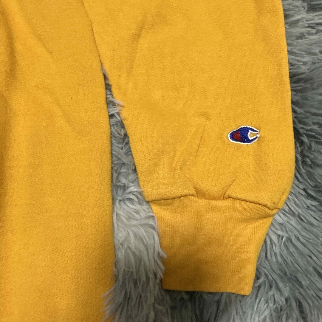 Champion(チャンピオン)の【Champion Reverse Weave】 イエロー トレーナー メンズのトップス(スウェット)の商品写真