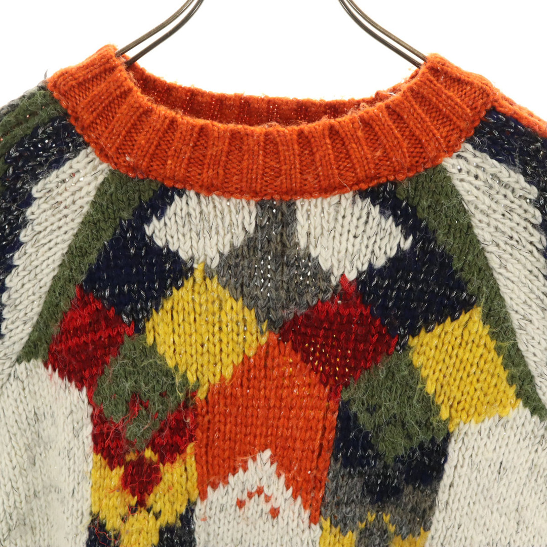 ZARA(ザラ)の古着 ZARA KNIT ザラニット ネイティブ柄 長袖 セーター M ライトグレー レディース レディースのトップス(ニット/セーター)の商品写真