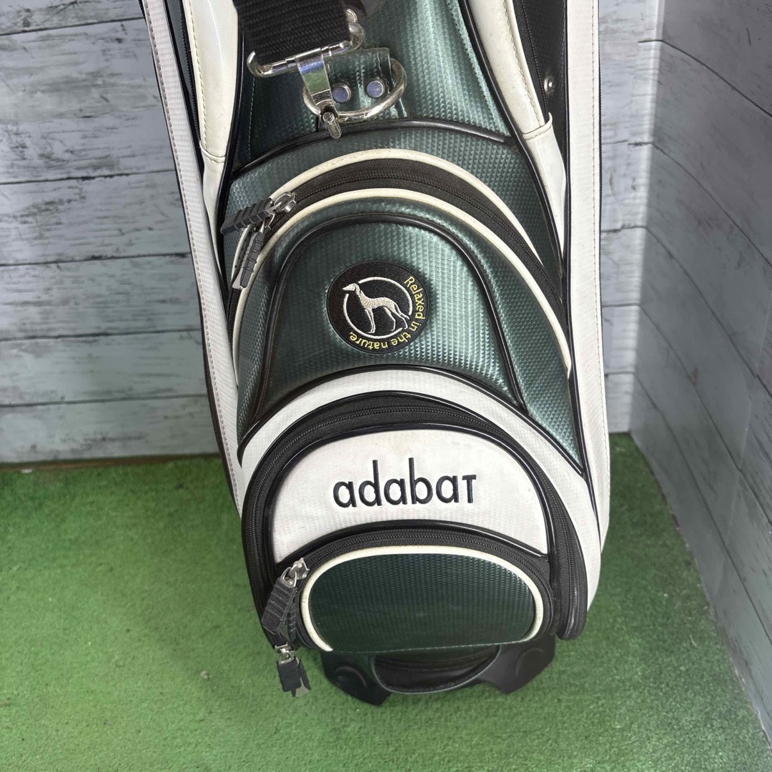 《キャディバッグ》adabat スポーツ/アウトドアのゴルフ(バッグ)の商品写真
