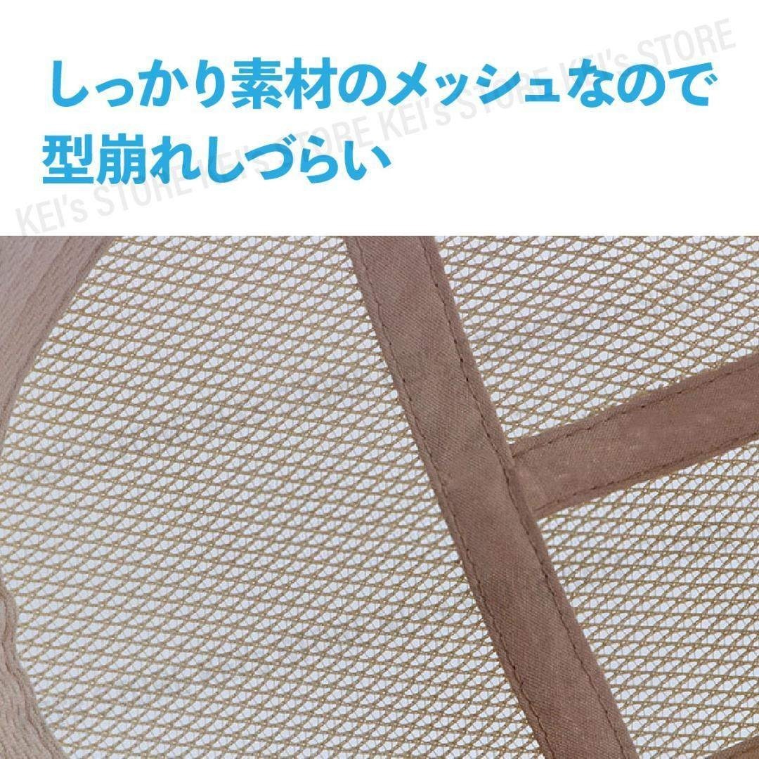 メッシュハンチング キャップ 帽子 夏 ゴルフ ノーブランド 涼しい ベージュ メンズの帽子(ハンチング/ベレー帽)の商品写真