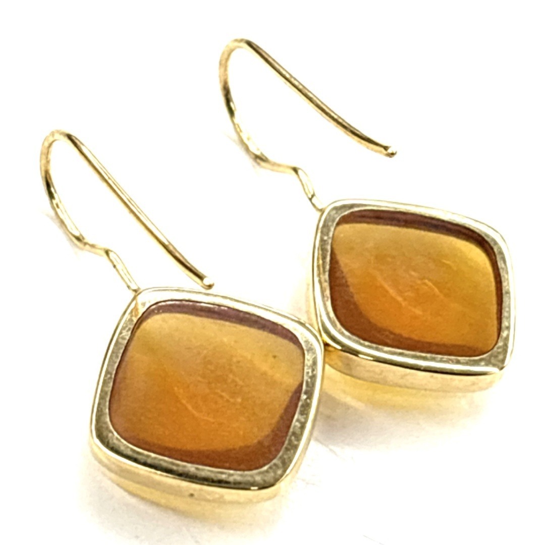 LUCAS JACK スクエアピアス ルーカスジャック レジン 両耳 袋付 レディースのアクセサリー(ピアス)の商品写真