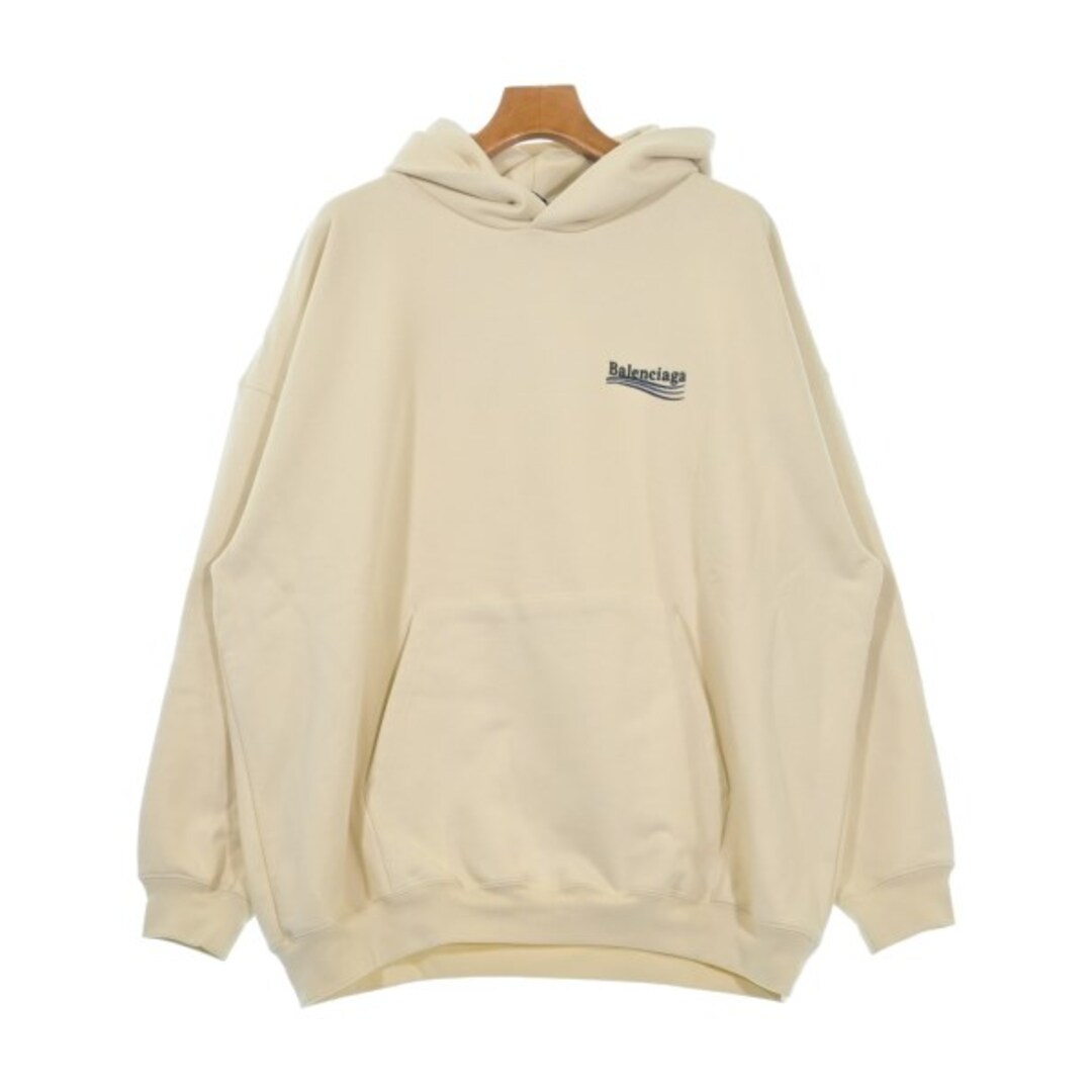 BALENCIAGA(バレンシアガ)のBALENCIAGA バレンシアガ パーカー XS ベージュ 【古着】【中古】【送料無料】 メンズのトップス(パーカー)の商品写真