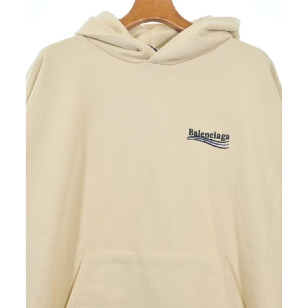 BALENCIAGA(バレンシアガ)のBALENCIAGA バレンシアガ パーカー XS ベージュ 【古着】【中古】【送料無料】 メンズのトップス(パーカー)の商品写真