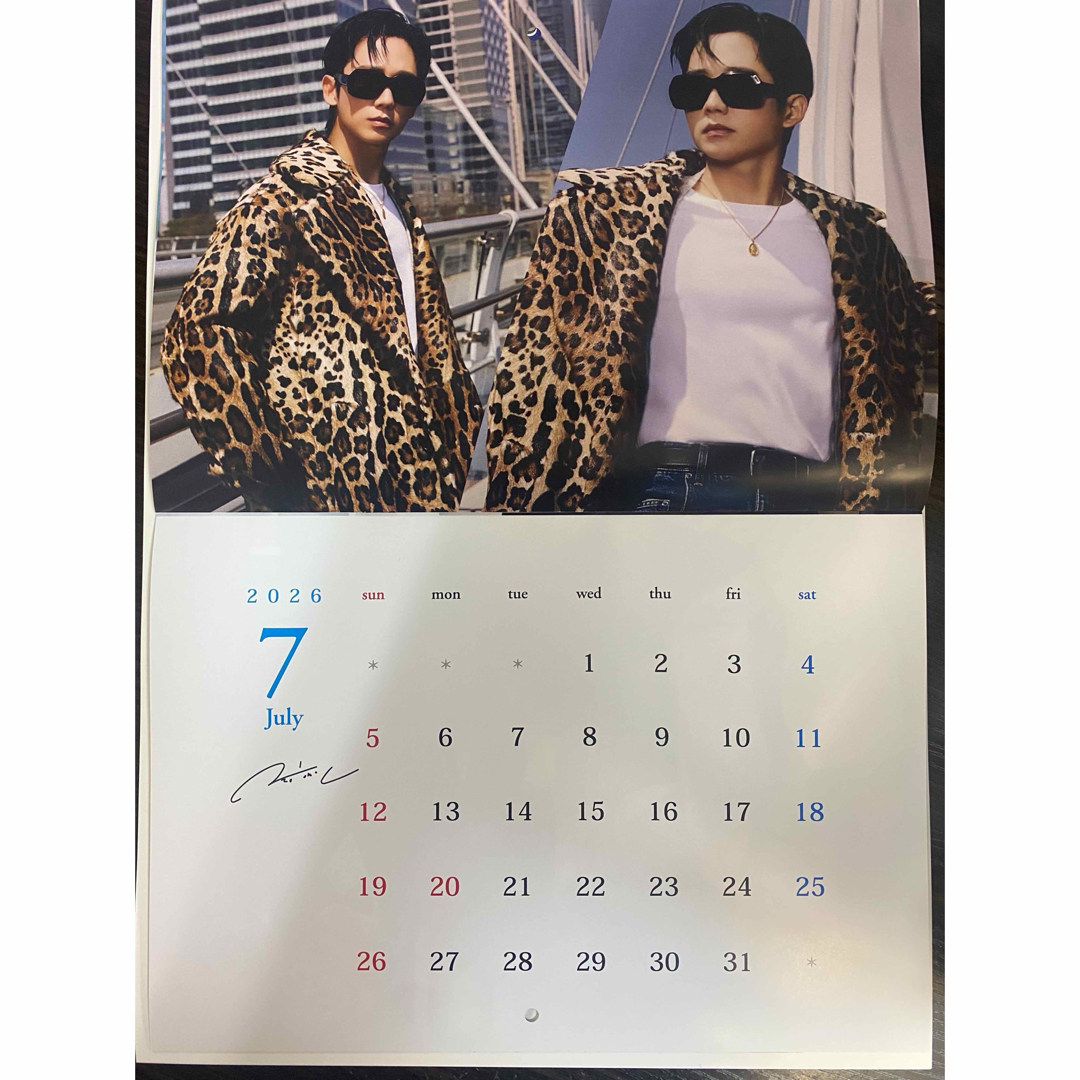 チョンヘイン　2026年　カレンダー エンタメ/ホビーのタレントグッズ(アイドルグッズ)の商品写真