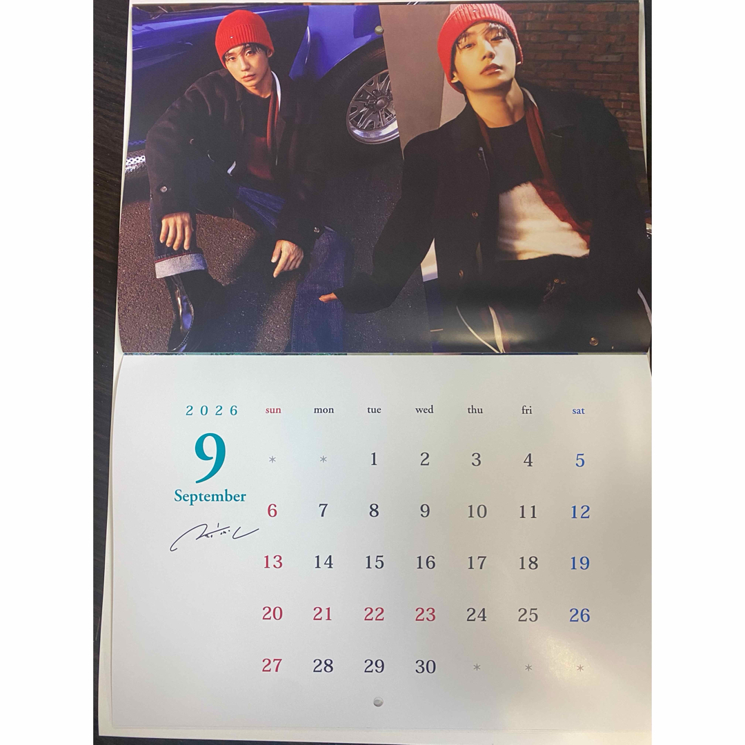 チョンヘイン　2026年　カレンダー エンタメ/ホビーのタレントグッズ(アイドルグッズ)の商品写真