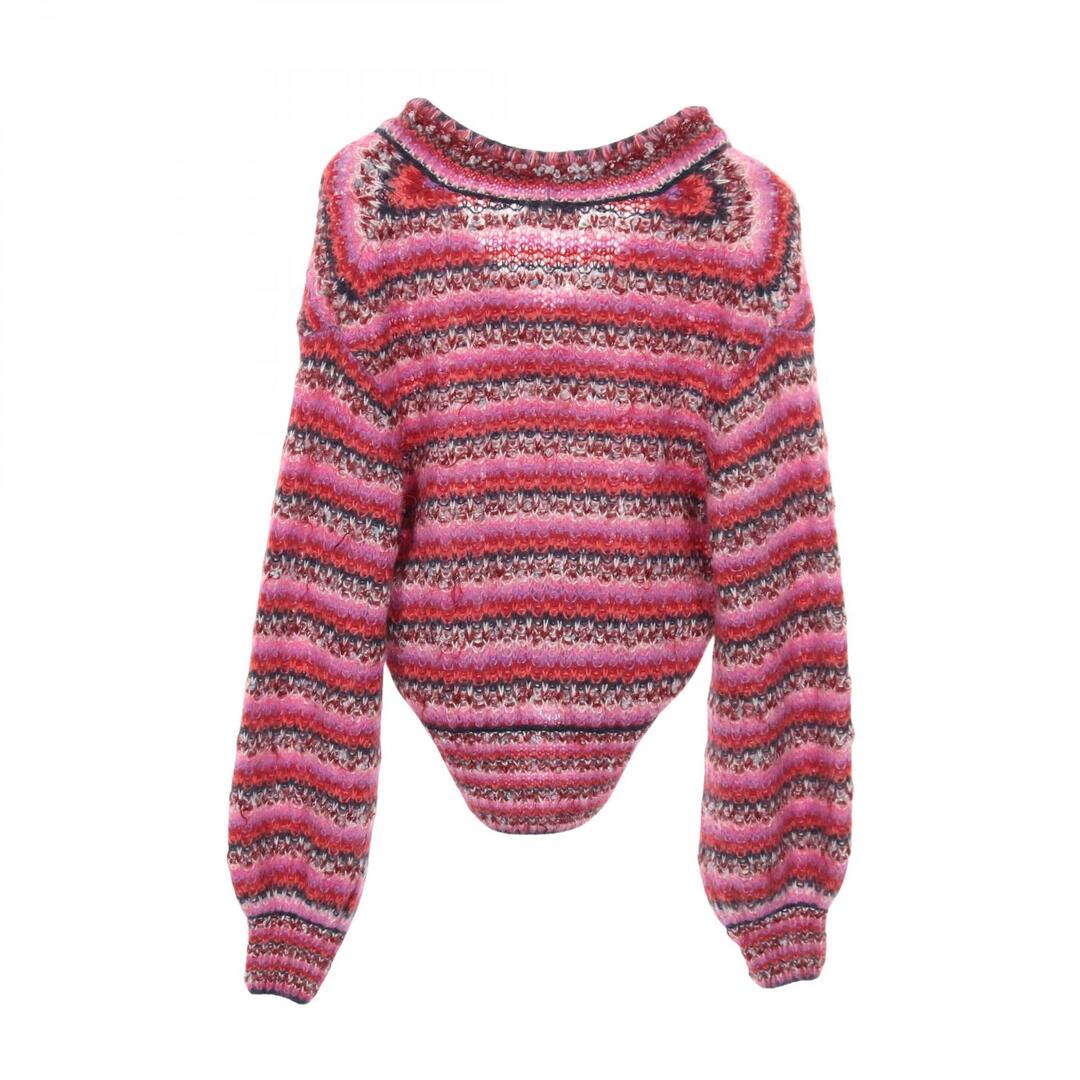 CHANEL(シャネル)のシャネル CHANEL ココマークボタン ニット 衣料品 トップス シルク ウール アルパカ / ナイロン レディース ピンク系 / レッド系 / パープル系 P72980K10502 【中古】 レディースのトップス(ニット/セーター)の商品写真