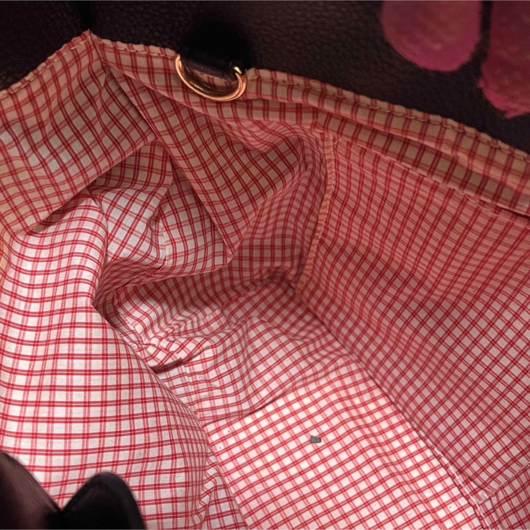 Samantha Thavasa(サマンサタバサ)の【早い者勝ち】【Samantha Thavasa】 レザー / ハンドバッグ 黒 レディースのバッグ(ハンドバッグ)の商品写真