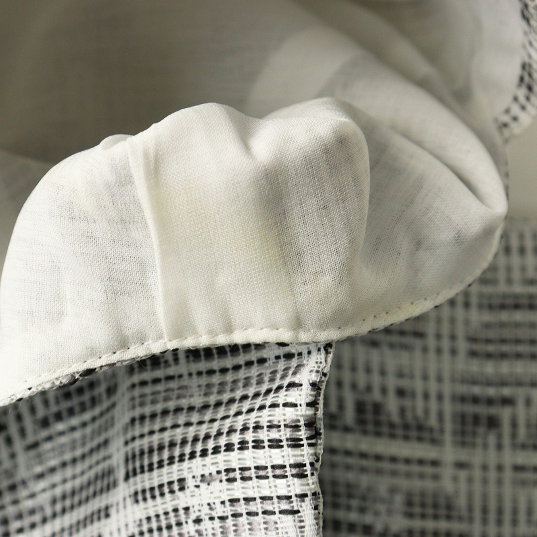 Rene ルネ ティシュー TISSUE社 イタリー製ファブリック フラワーツイードワンピース 38 ホワイト┃ドレス【2400014726565】 レディースのワンピース(その他)の商品写真