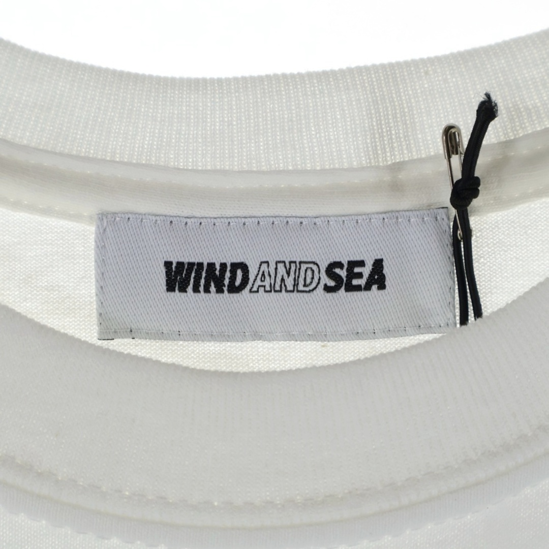 WIND AND SEA(ウィンダンシー)のWIND AND SEA ウィンダンシー ×CASETIFY WDS INVERT T-SHIRT ケースティファイ ロゴプリント クルーネック 半袖Tシャツ カットソー ホワイト WDS-CSTF-07 メンズのトップス(Tシャツ/カットソー(半袖/袖なし))の商品写真