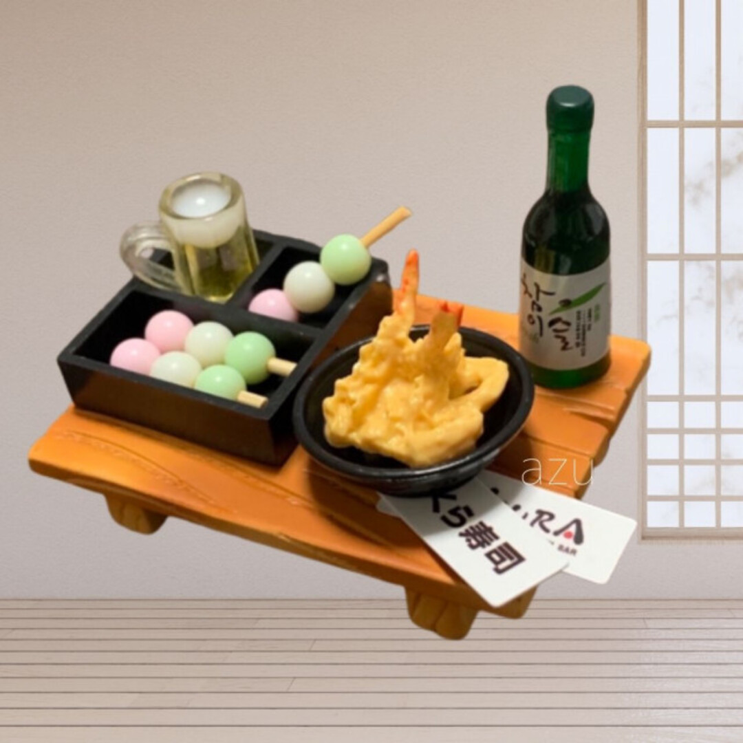 おつまみ 晩酌セット 和食 デコセット ミニチュア フード 和食器 可愛い エンタメ/ホビーのエンタメ その他(その他)の商品写真