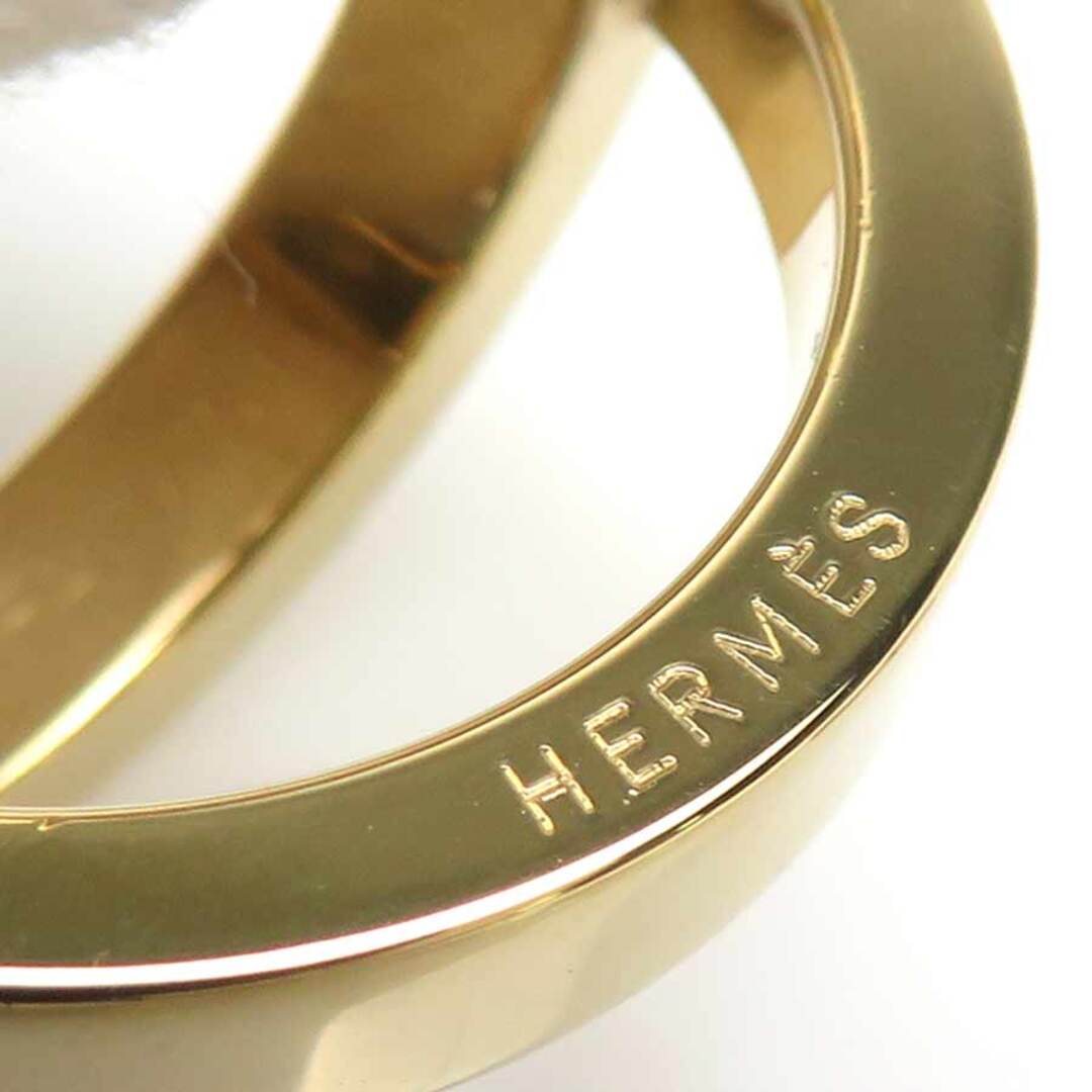 HERMES(エルメス)のエルメス HERMES スカーフリング BIJOUTERIE FANTAISIE メタル ゴールド レディース 送料無料【中古】 e61166a レディースのアクセサリー(その他)の商品写真