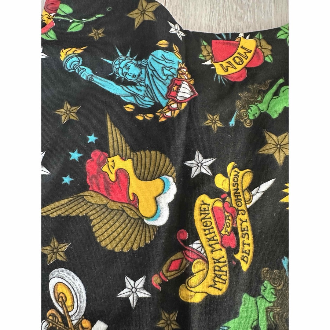 BETSEY JOHNSON(ベッツィジョンソン)のベッツィジョンソンBetseyJohnsonヴィンテージ タトゥー　ワンピース レディースのワンピース(ミニワンピース)の商品写真