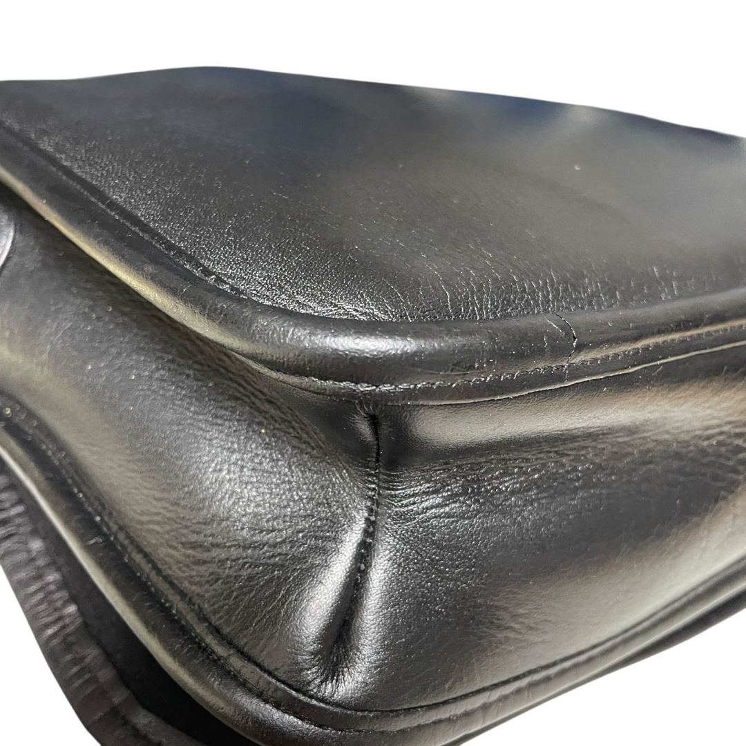 COACH(コーチ)の【美品】オールドコーチ USA製 ステーションバッグ 2way 黒 9635 レディースのバッグ(ショルダーバッグ)の商品写真