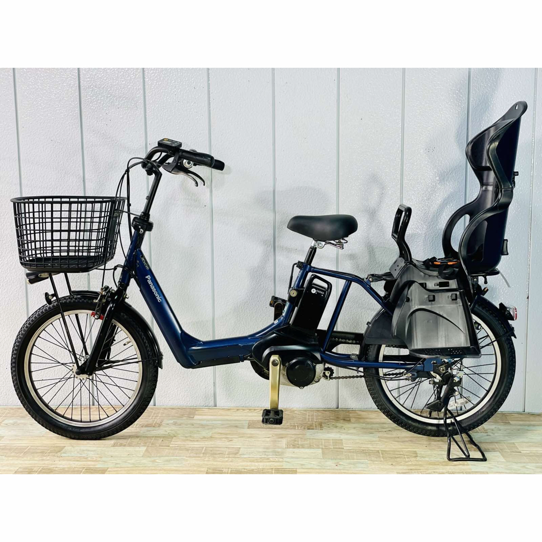 Panasonic(パナソニック)の2474パナソニック20インチ子供乗せ電動アシスト自転車 スポーツ/アウトドアの自転車(自転車本体)の商品写真