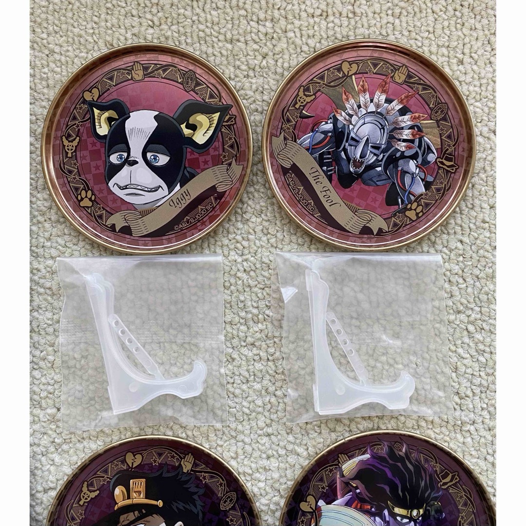 コレクトレー！【新発売】ジョジョの奇妙な冒険！スターダストクルセイダース！４個！ エンタメ/ホビーのおもちゃ/ぬいぐるみ(その他)の商品写真