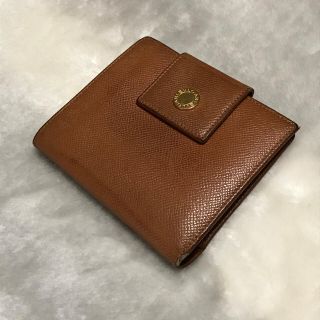 ブルガリ(BVLGARI)のブラウン系 レザー 2つ折り 財布 ブルガリ(折り財布)