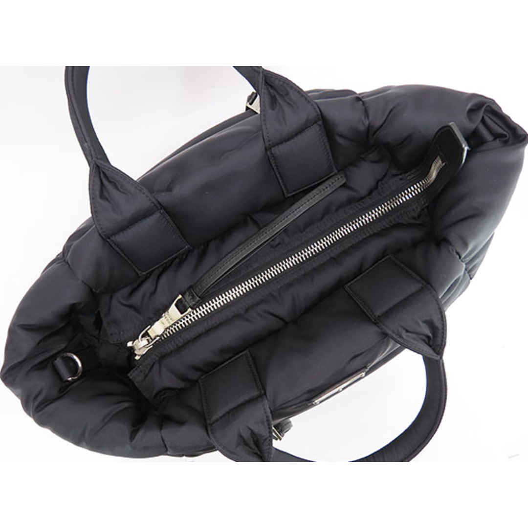 PRADA(プラダ)の新品同様 プラダ  テスート ボンバー 2WAY ショッピングトートバッグ ハンドバッグ ショルダーバッグ  ブラック ナイロン  BN2632
 レディースのバッグ(トートバッグ)の商品写真