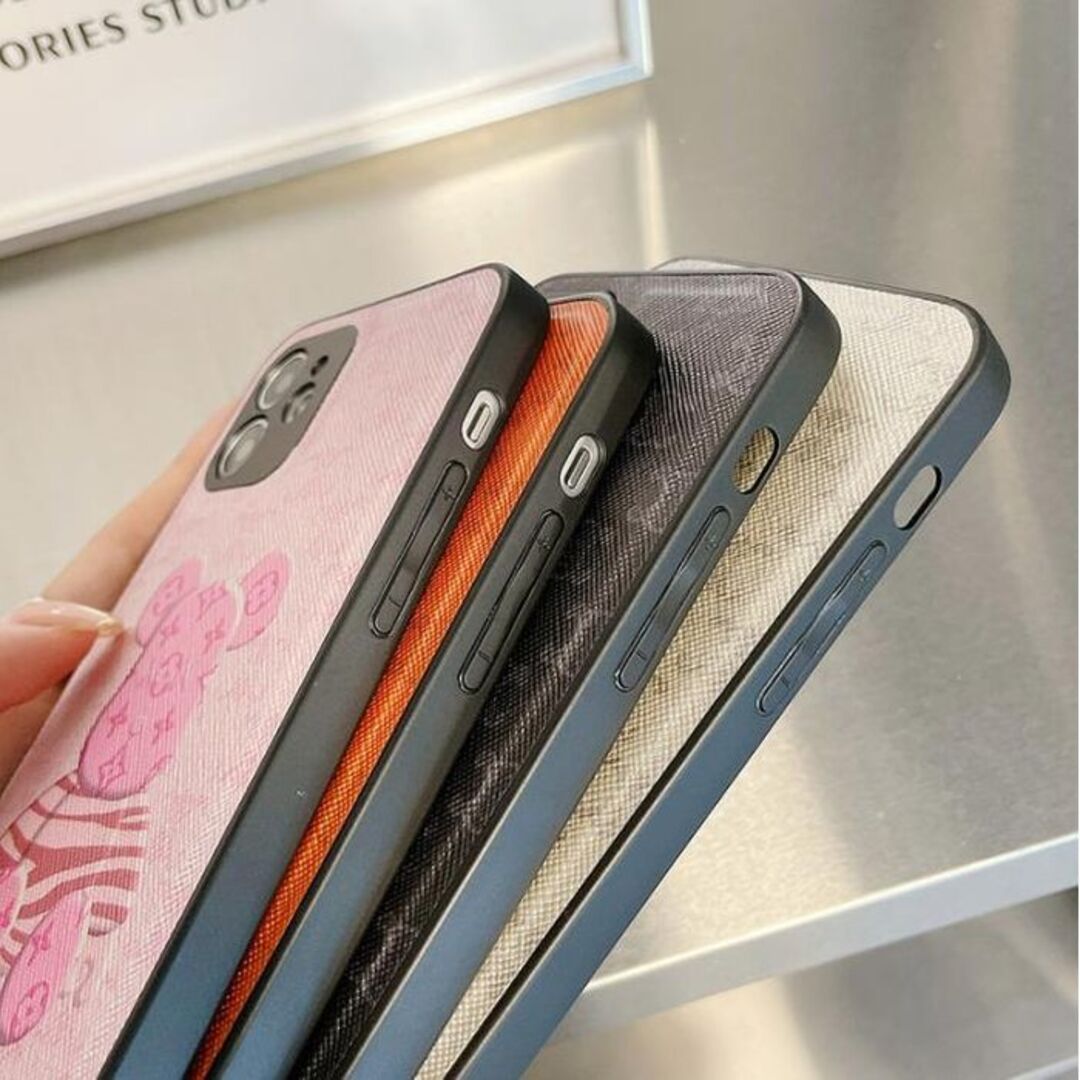 iphone15promaxケース 可愛い 熊　ホワイト15 スマホ/家電/カメラのスマホアクセサリー(iPhoneケース)の商品写真
