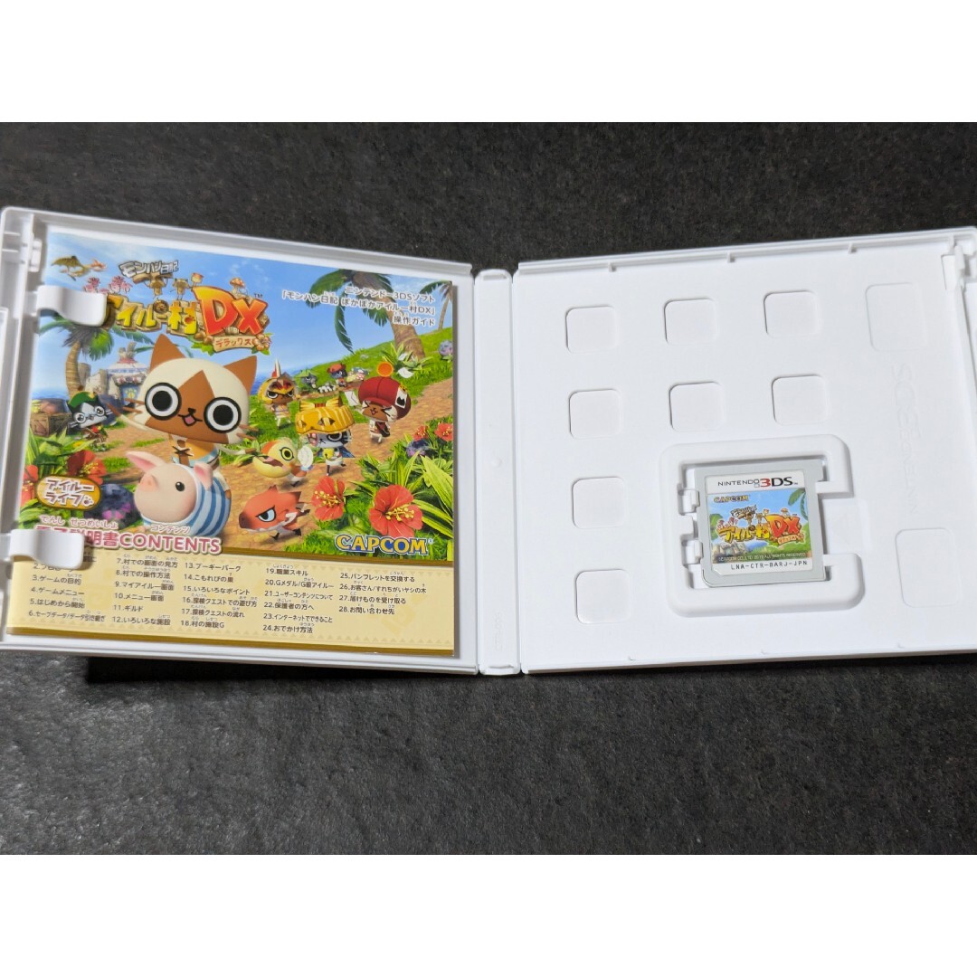 CAPCOM(カプコン)の3DS モンハン日記 ぽかぽかアイルー村DX エンタメ/ホビーのゲームソフト/ゲーム機本体(携帯用ゲームソフト)の商品写真