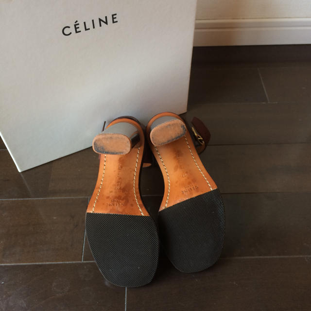 celine(セリーヌ)のceline メタルサンダル レディースの靴/シューズ(サンダル)の商品写真