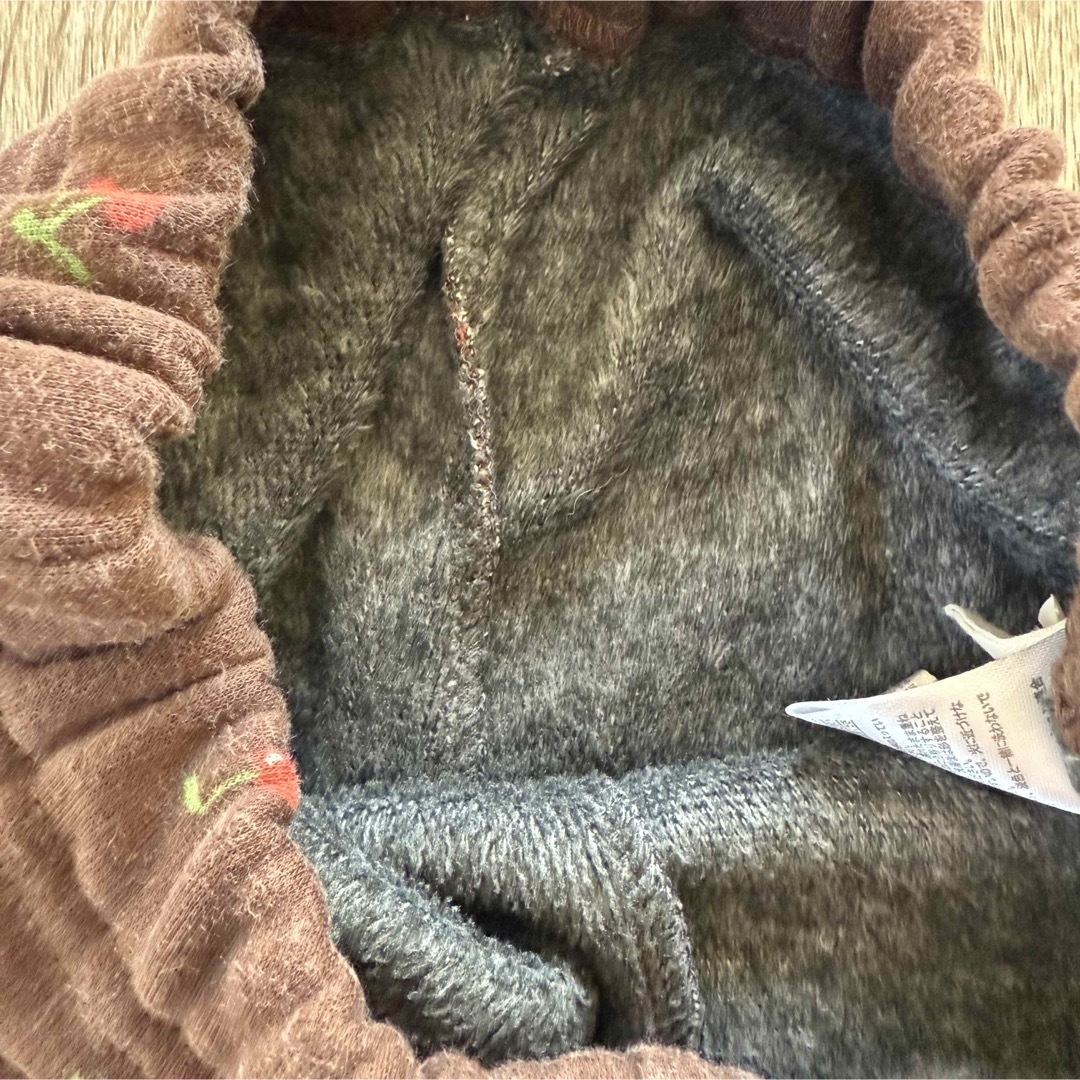 120cm 裏起毛 カットソーパンツ 2枚セット キッズ/ベビー/マタニティのキッズ服女の子用(90cm~)(パンツ/スパッツ)の商品写真