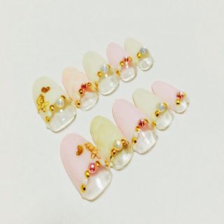 再出品‼︎♡キルティングくまちゃんネイル コスメ/美容のネイル(つけ爪/ネイルチップ)の商品写真