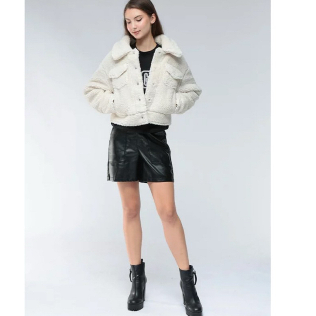 UGG(アグ)のアグ UGG レディース アウター ボアジャケット レディースのジャケット/アウター(ブルゾン)の商品写真