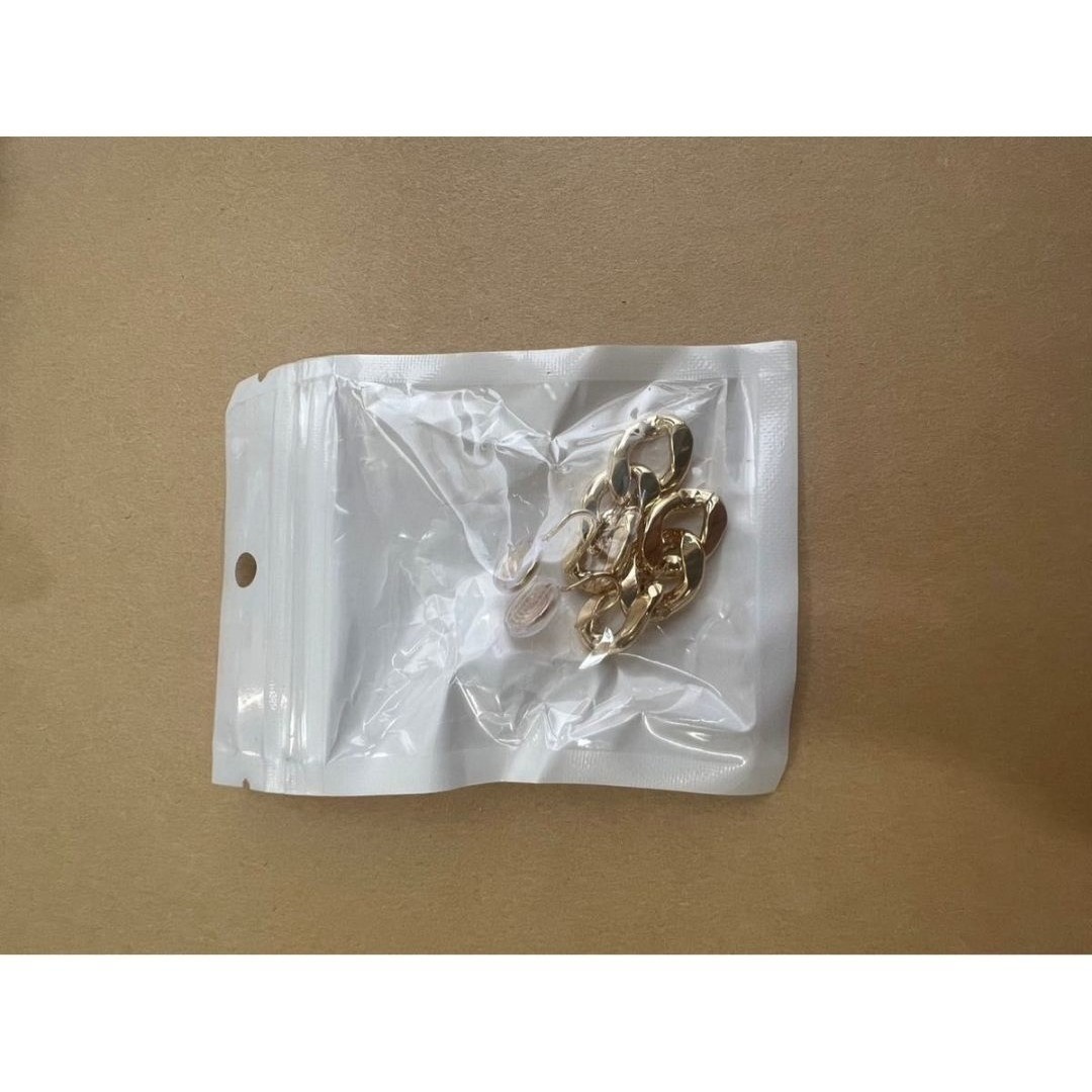 378 イヤリング　チェーン　シンプル　アクセサリー　韓国ファッション レディースのアクセサリー(イヤリング)の商品写真