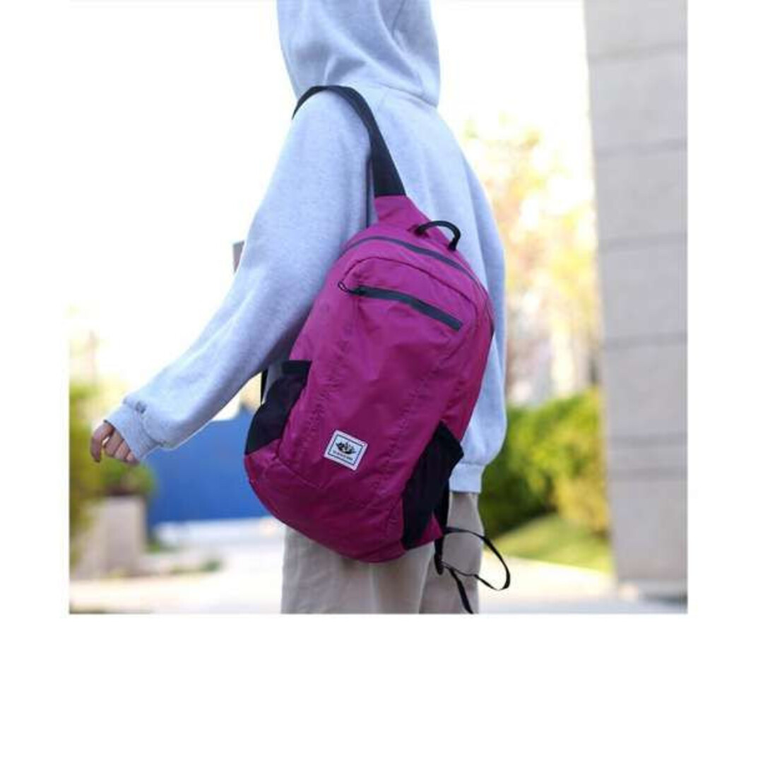 リュック サック バッグ 折りたたみ 超軽量 大容量 アウトドア レディースのバッグ(リュック/バックパック)の商品写真