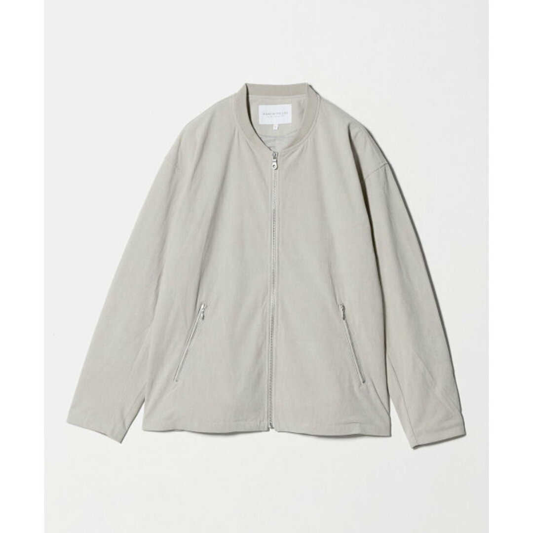 a day in the life(アデイインザライフ)の【LT.GRAY】コーデュロイ リブ ブルゾン<A DAY IN THE LIFE> メンズのジャケット/アウター(ブルゾン)の商品写真
