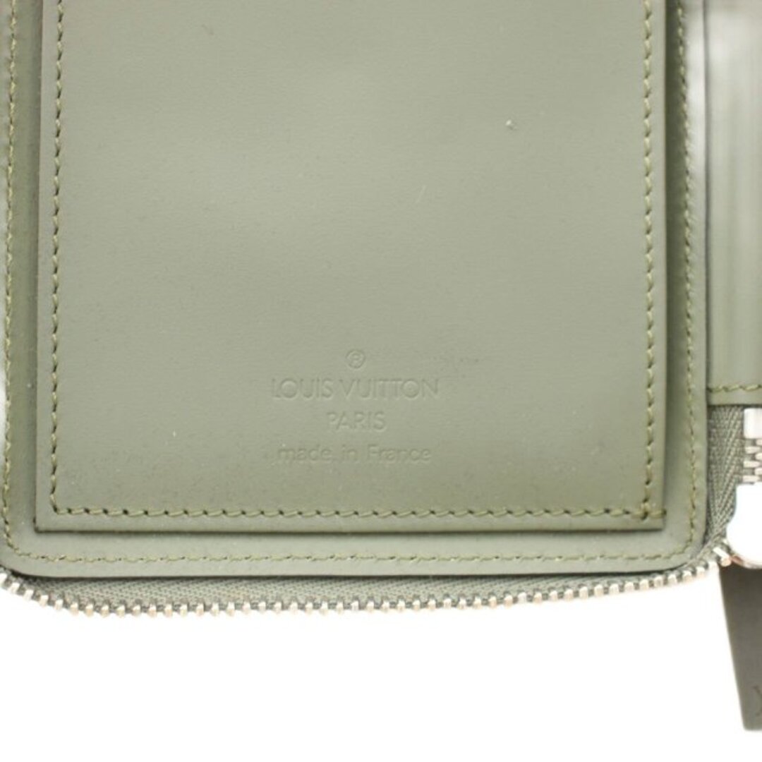 LOUIS VUITTON(ルイヴィトン)のルイヴィトン ダミエグラセ プチモネ 財布 二つ折り 小銭入れ レザー カーキ レディースのファッション小物(財布)の商品写真