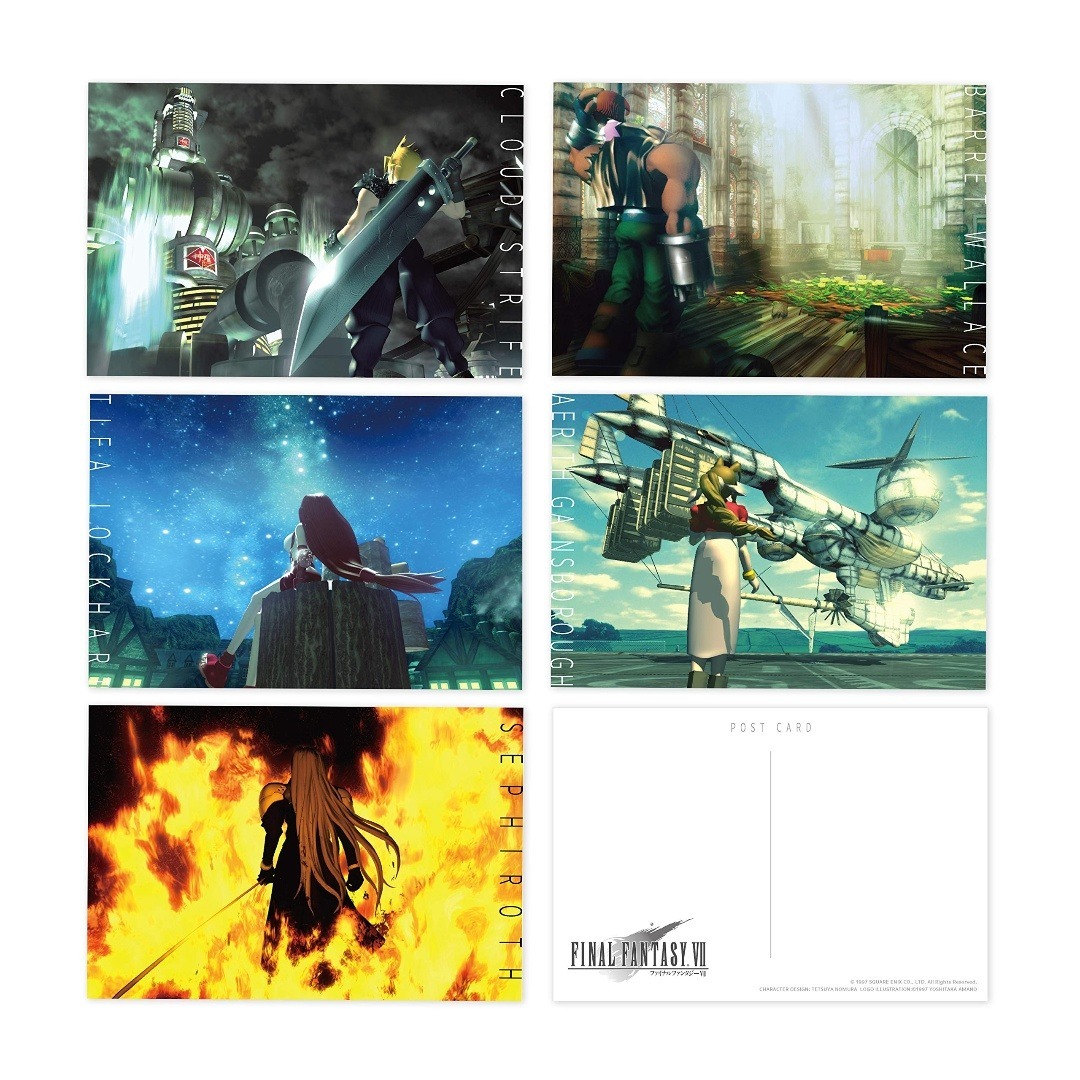 【在庫セール】ファイナルファンタジーVII ポストカードセット イメージアート その他のその他(その他)の商品写真