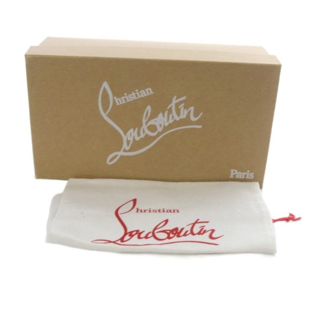 Christian Louboutin(クリスチャンルブタン)のクリスチャンルブタン トングサンダル フラット レースアップ 38 グレー レディースの靴/シューズ(サンダル)の商品写真