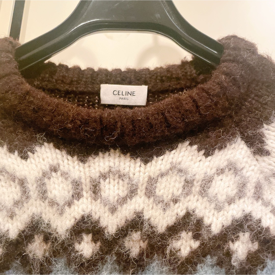 CELINE(セリーヌ)のCELINE セリーヌ ウール ニット エディ・スリマン レディースのトップス(ニット/セーター)の商品写真