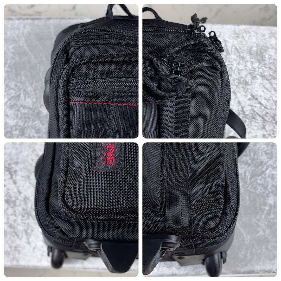 BRIEFING(ブリーフィング)の限定 美品 ブリーフィング T-3 キャリーケース ブラック 出張 機内持ち込み メンズのバッグ(トラベルバッグ/スーツケース)の商品写真