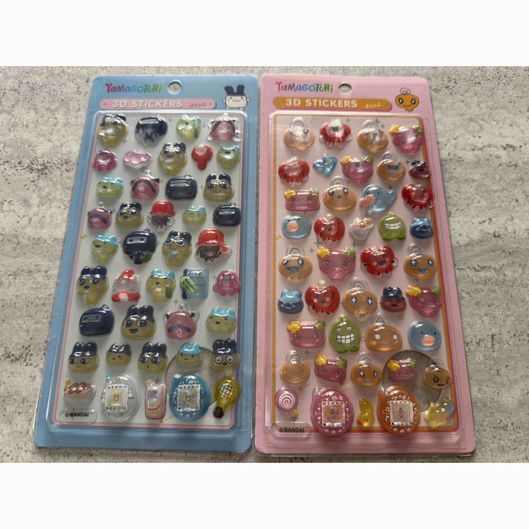 即日発送可‼️大人気たまごっち　ボンボンドロップシール4点セット インテリア/住まい/日用品の文房具(シール)の商品写真