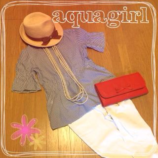 アクアガール(aquagirl)の2013ss♡aquagirlブラウス(シャツ/ブラウス(半袖/袖なし))