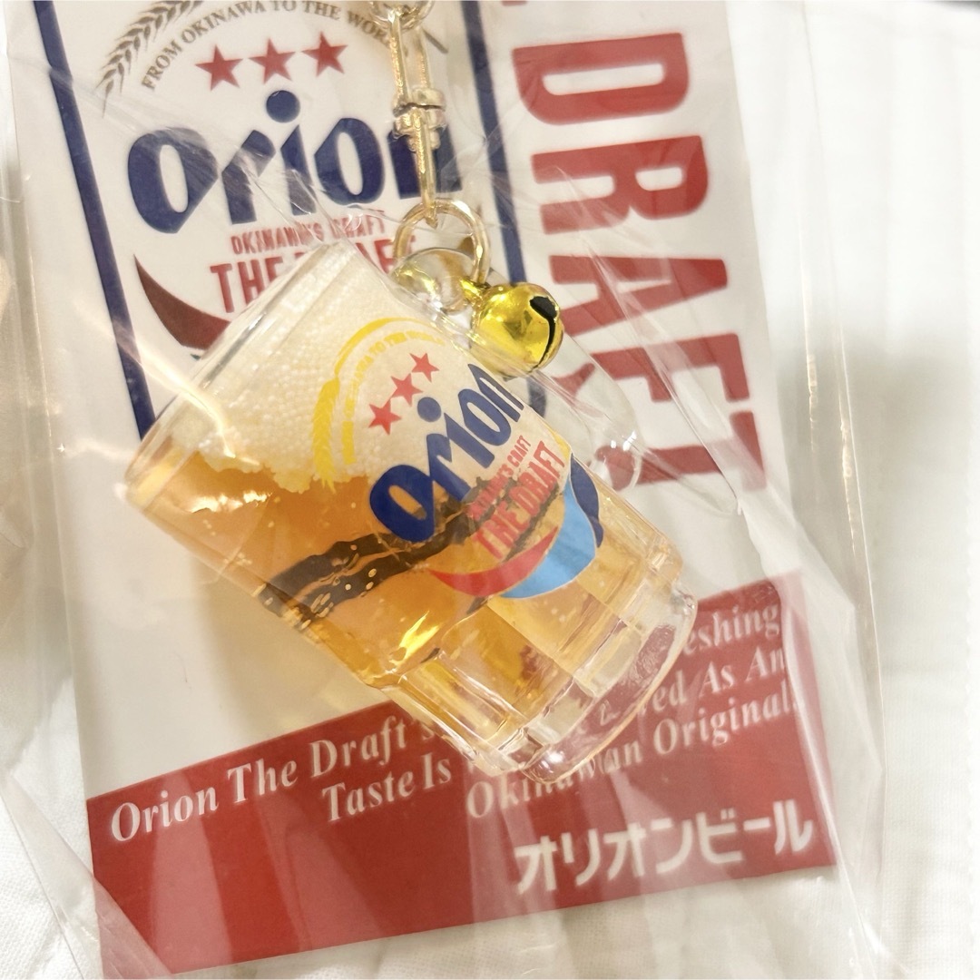 オリオンビール(オリオンビール)の沖縄 オリオンビール  オリオンザドラフト　ロゴ ビアジョッキ　キーホルダー メンズのファッション小物(キーホルダー)の商品写真