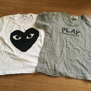 コムデギャルソン(COMME des GARCONS)のキッズ✳︎コムデギャルソンTシャツセット(Tシャツ/カットソー)