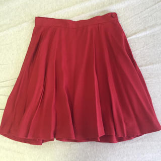 ジュエルチェンジズ(Jewel Changes)の美品 jewel changes 赤いスカート(ミニスカート)