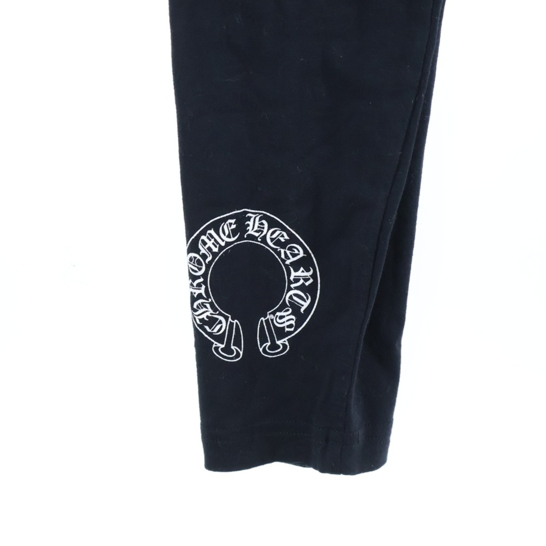 Chrome Hearts(クロムハーツ)のCHROME HEARTS クロムハーツ OLD ホースシュープリントレギンスロングパンツ ブラック メンズのパンツ(その他)の商品写真