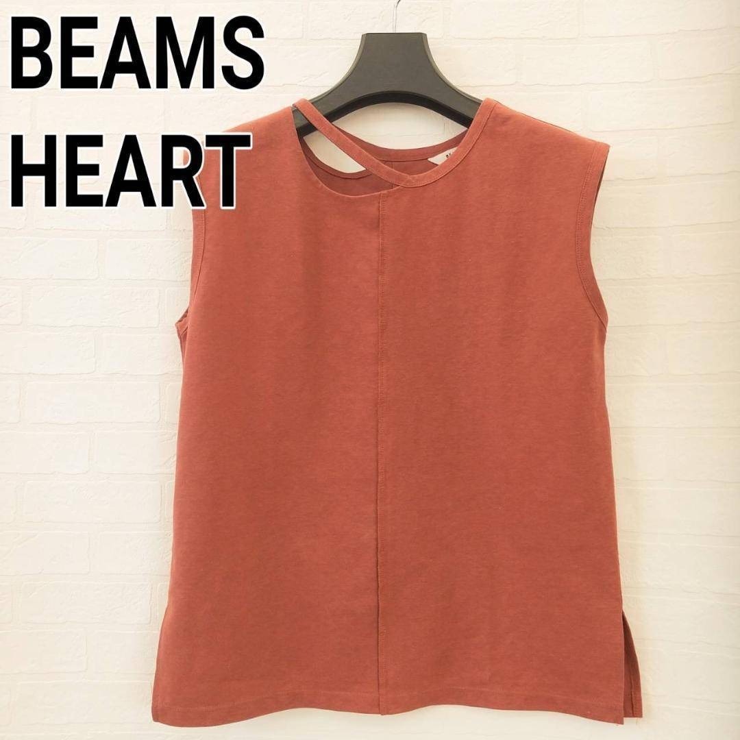 BEAMS(ビームス)のBEAMS　ノースリーブシャツ レディースのトップス(シャツ/ブラウス(半袖/袖なし))の商品写真