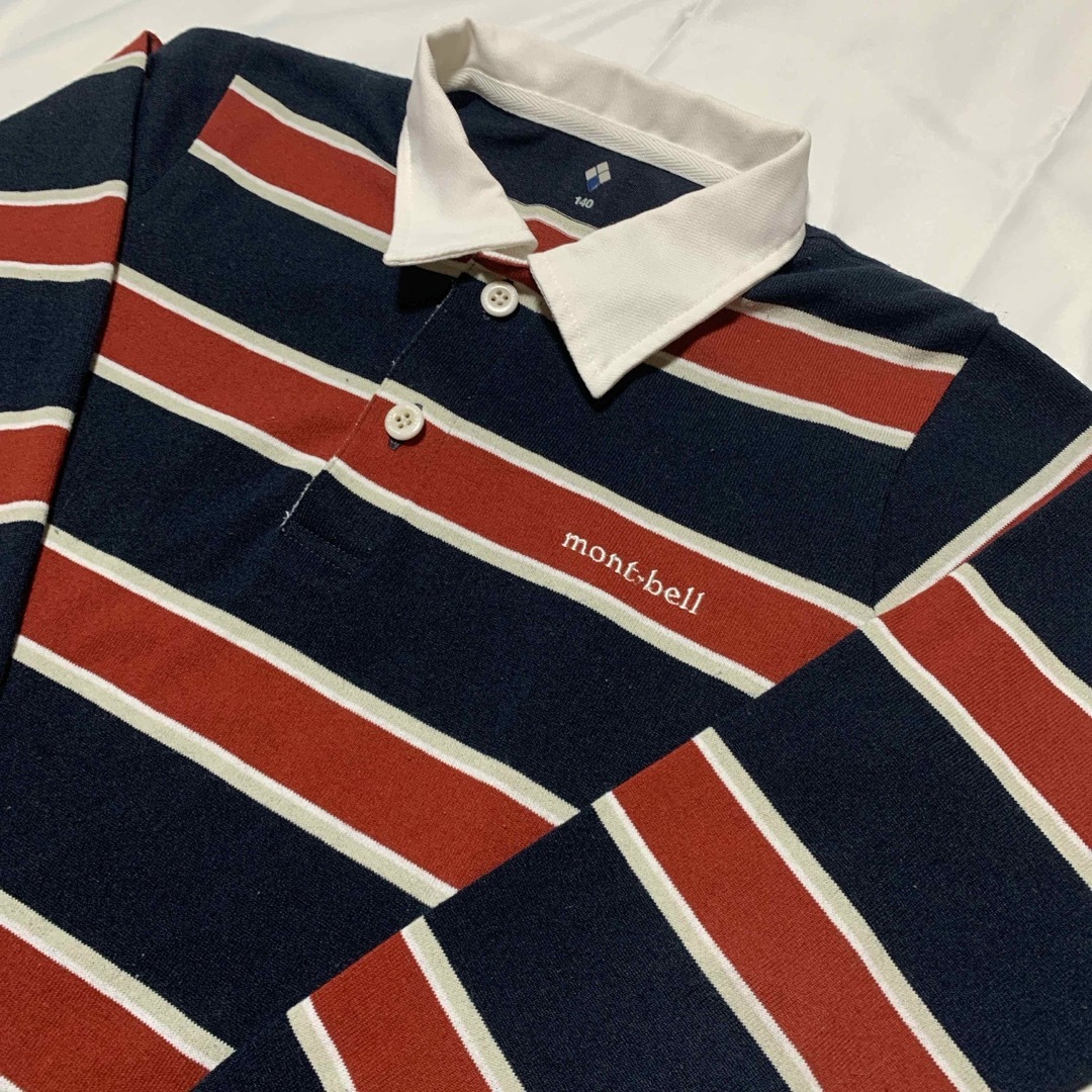 mont bell(モンベル)の140 mont-bell シャツ キッズ/ベビー/マタニティのキッズ服男の子用(90cm~)(Tシャツ/カットソー)の商品写真