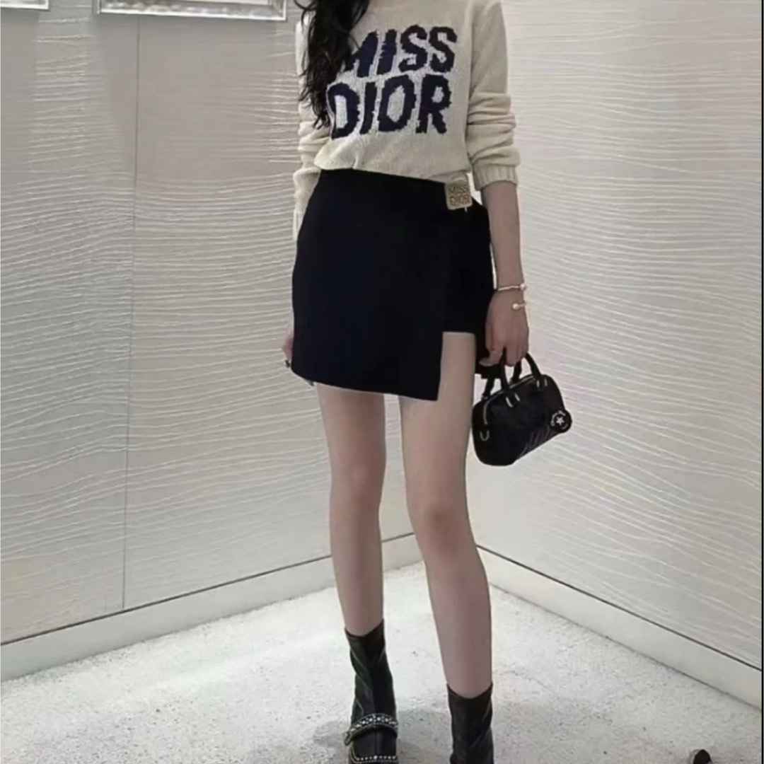 Christian Dior(クリスチャンディオール)の【Christian Dior】 ディオール  カシミヤ&シルクセーター レディースのトップス(ニット/セーター)の商品写真