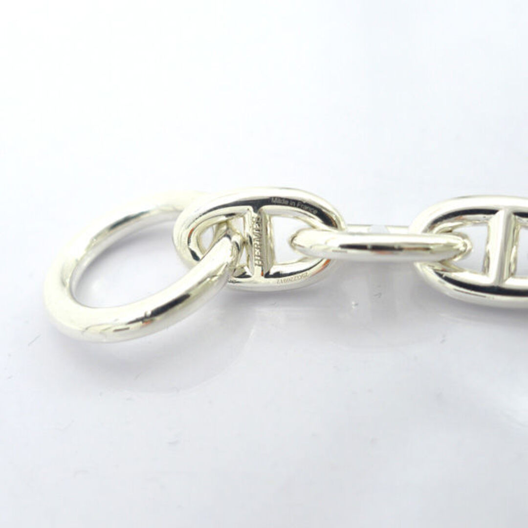 HERMES(エルメス)のHERMES / エルメス ◆シェーヌダンクルMM ブレスレット 15コマ SILVER 925 【ブレスレット/バングル/アンクル/アクセサリー】 ブランド【中古】 [0220543066] メンズのアクセサリー(ブレスレット)の商品写真