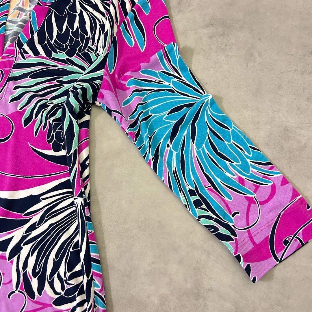 Banana Republic(バナナリパブリック)の【BANANA REPUBLIC】花柄ワンピース XS 華やか上品 レディースのワンピース(ひざ丈ワンピース)の商品写真