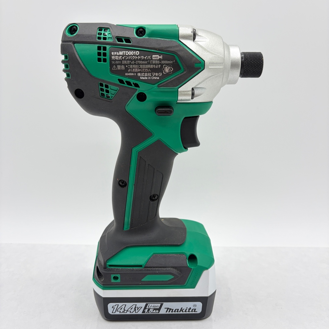 Makita(マキタ)の【使用感少】 マキタ 14.4V充電式インパクトドライバ MTD001DSX  電動工具 makita リサイクルマート宇部店 自動車/バイクのバイク(工具)の商品写真