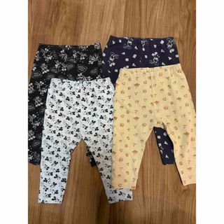 ユニクロ レギンスパンツ 80センチ 4枚セット