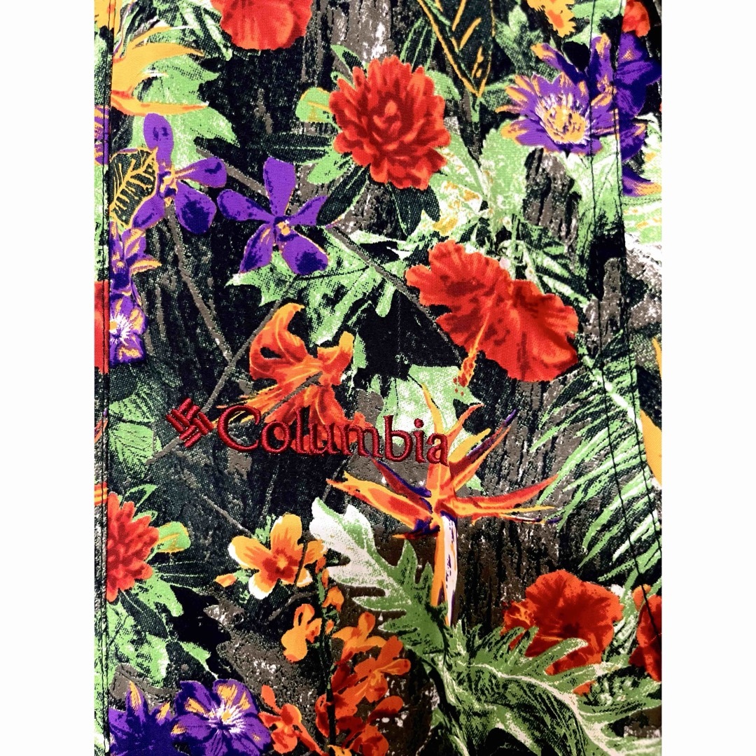 Columbia(コロンビア)のコロンビア Columbia マウンテンパーカー 花柄 ナイロン ジャケット メンズのジャケット/アウター(マウンテンパーカー)の商品写真