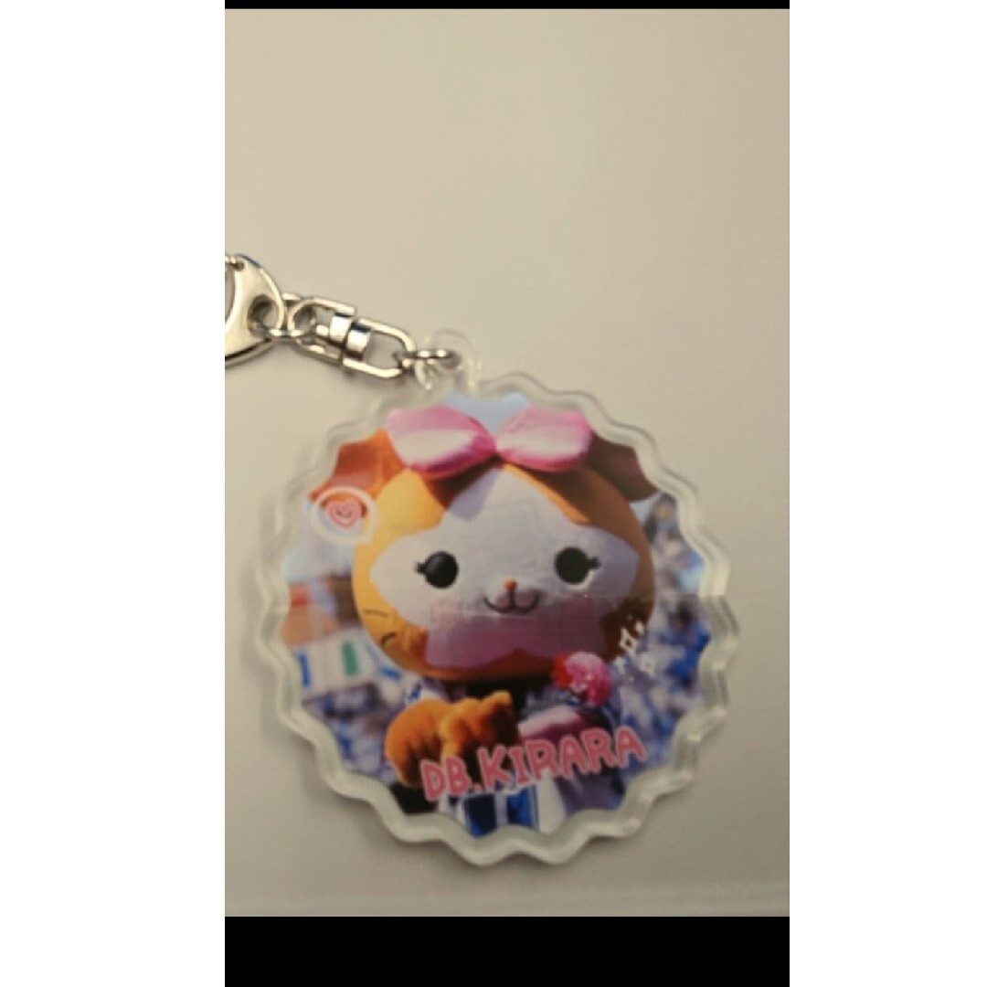 横浜DeNAベイスターズ(ヨコハマディーエヌエーベイスターズ)のDB.キララ アクリルキーホルダー スポーツ/アウトドアの野球(記念品/関連グッズ)の商品写真